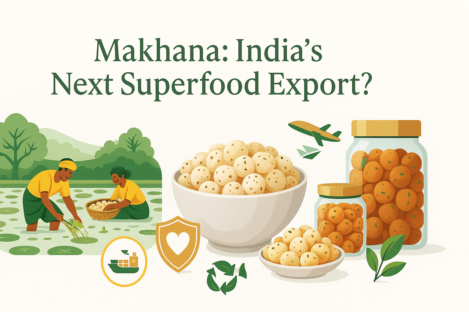 Makhana: India’s Next Superfood Export? Makhana: India’s Next Superfood Export?