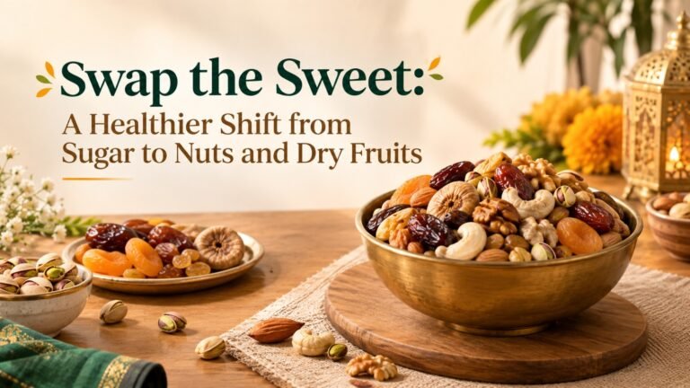 Swap the Sweet Healthier Festive Choices with Nuts & Dry Fruits